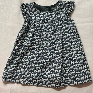 GAP Kids Casual Dress - Black and White Animal Print